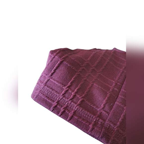 Burgundy Short Sleeve Dress Mark Enfocus Studio Size 12 From Women - Picture 4 of 5